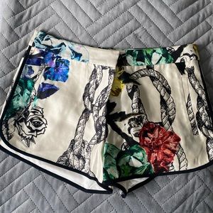 Tibi fancy, lined shorts